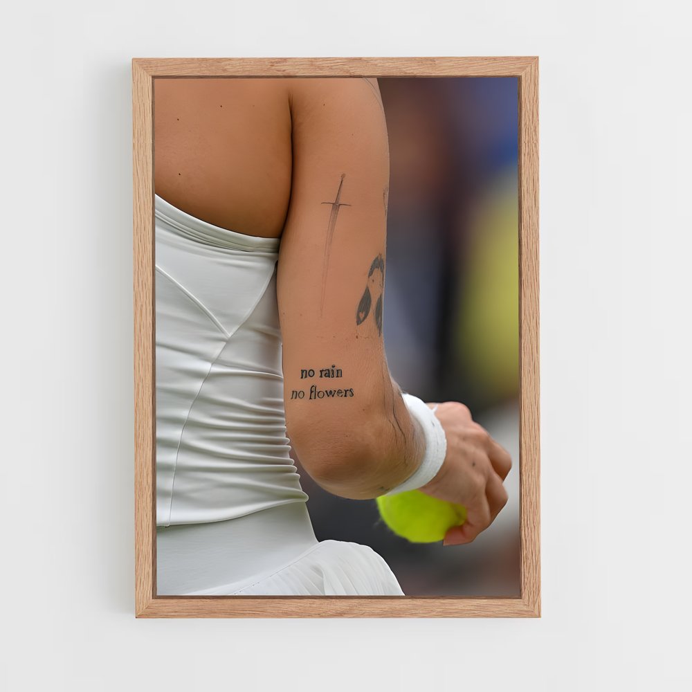 Poster Marketa vondrousova symbolique – affiche Tennis (vue 4)